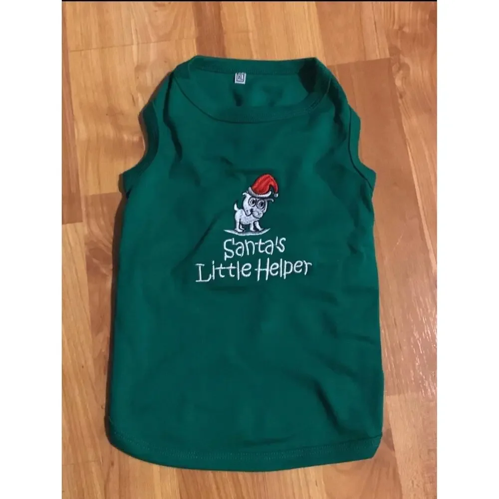 Santa's Little Helper‎ Dog Shirt